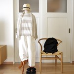 カツラギコクーンパンツ（off white）