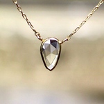 Rosecut Diamond Necklace / K18YG