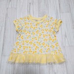 子供服 女の子 90 フレアT  木の実 イエロー