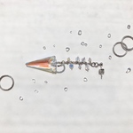 ［再販］《受注製作》オサカナ片耳ピアス