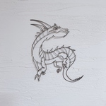 ワイヤーアート ドラゴン 龍 ワイヤークラフト