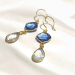 HYDRO SAPPHIRE opal earrings 