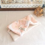 ８重ガーゼ大判ハンカチ*あんぱん*ピンク*