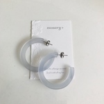 アクリルフープ*夏色大きなピアス