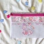 ✨SALE ✨♡マルチに便利なリバティ クリアメッシュポーチ♡ベッツィPM