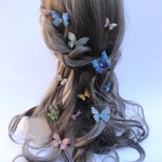 選べる22色✨3cm蝶 ヘアピン ✨新色追加済