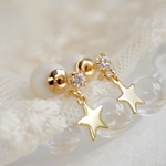 3way Pierce zirconia star