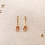 シンプルデザインのピアス