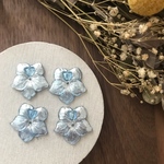 6pcs Handmade* 資材 B-479 vintage petal 