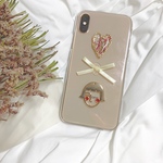 NEW❤︎お花畑と女の子 iPhoneケース