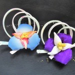 ★ちりめん細工　★布花プチヘアアクセサリー　2個セット　1