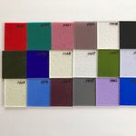 フュージング用ガラス3mmサンプル18色