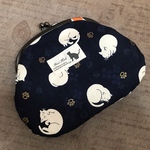 ☆L様オーダー品☆まるまる白猫の大き目ポーチ♪
