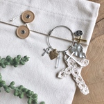 ♱ cross charm ♱