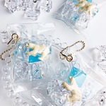 氷しろくまのバッグチャーム ice  ブルー