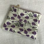 ポケットティッシュケース付きファスナーポーチ　リバティ　ロス