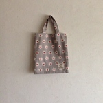 トートBAG              gray×おはな