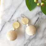 ivory balls 14kgfピアス・イヤリング