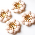 お花のパーツy・４pcs
