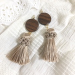 アンティークタッセルピアス/イヤリング