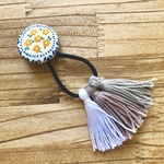 No.38 ポーリッシュ おめかしタッセルヘアゴム