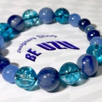 all Blue ブレスレット 
