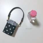 手ピカジェルホルダー(☆×デニムストライプ)