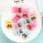 【g0911】デコパーツ　飴/キャンディー　5色　15個入り