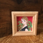 ミニ絵画「カタバミ」