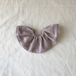 cotton bib《 pail lilac 》