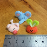 <ミニミニサイズ😊他柄対応・受注製作>フェルトキャップ