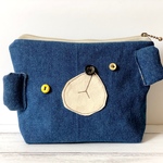  新作▽denim bear  porch