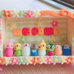 小鳥のウェルカムボードＥ