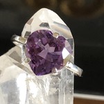 💛癒しと安らぎアメジストバリ島のスターリングシルバー925リング12号