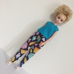 ジェニーサイズ ネイビーのパンツ