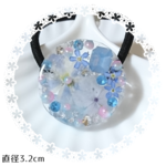 レジンヘアゴム＊ドライフラワー＊華やか＊エレガント＊上品

