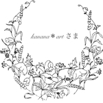 kanana＊artさま  花かんむり延長