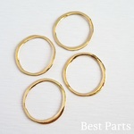 8pcs 変形リング ラウンド ゴールド