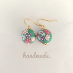 フラワービーズ❁︎ピアス＆イヤリング