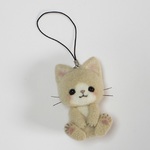 ミルクティー猫ちゃん（ストラップ）