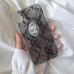 black lace×rose iphonecase