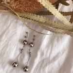 silver flow ピアス