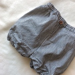 柔らかデニムのかぼちゃパンツ＊ベビー