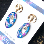 宇宙のオーバルピアス
