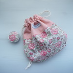 Ｓさまご予約品　LIBERTY  Felicite　フェリシテ　J16A　チェリーピンク　まる巾着＆マカロン缶