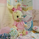 Baby イエローバニー☆羊毛マスコット
