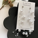パールシャワーピアス☆ロング