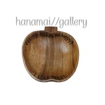 ネーム入り木製プレート * Apple