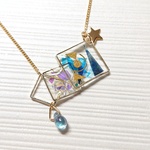 space＊square necklace