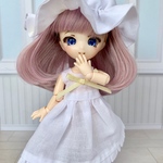 [オビツ11服]グッドタイムス・グッドドリーム(白×イエロー)